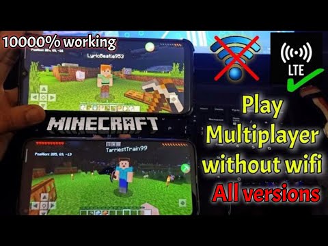 How To Play Multiplayer on minecraft Pe with friend Without Wifi Latest all Version working android