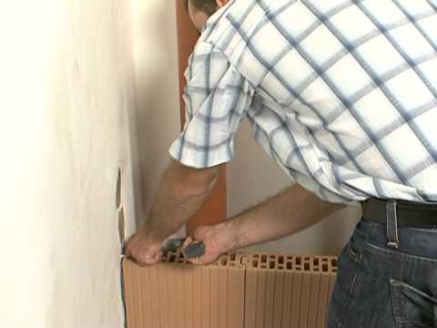 How to work with Porotherm 8 N+F