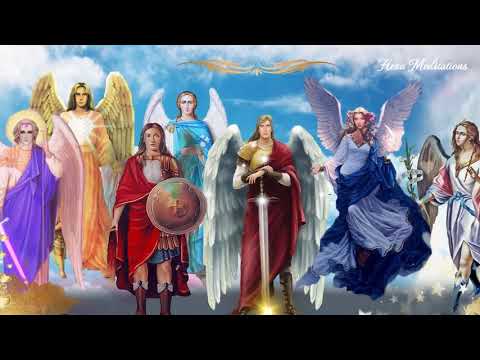 Ángeles de DIOS Música para Atraer Abundancia Prosperidad , Sanación Amor Felicidad - 7 ARCANGELES