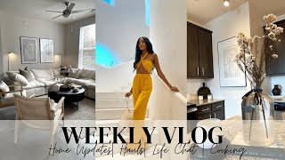 VLOG | HOME DECOR UPDATES | HOMEGOODS, TARGET, & ULTA HAUL | LIFE CHAT + RED BEANS COOKING TUTORIAL