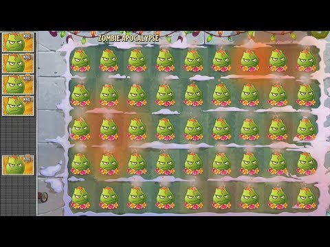 Plants vs Zombies 2 Challenge - Lava Guava vs all Gargantuar