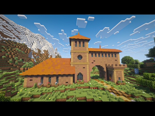 Medieval Gate House Minecraft Map