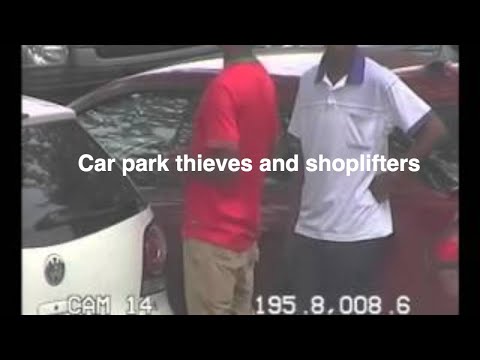 Car park thieves at Malalane Superspar
