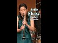 Artie Shaw Clarinet Concerto (Clip) - Clarinetist Yu-Ting Cheng Artie Shaw Clarinet Concerto (Clip)