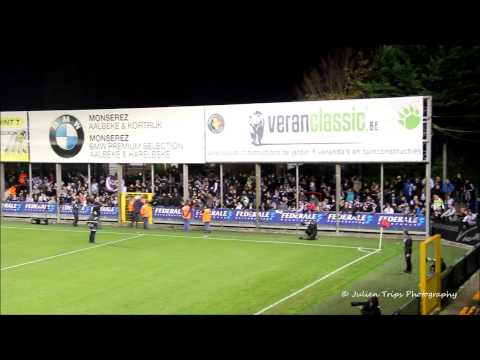 R. Mouscron .P - R. Charleroi .S.C. Ambiance + Aux armes par un joueur By Julien Trips photography