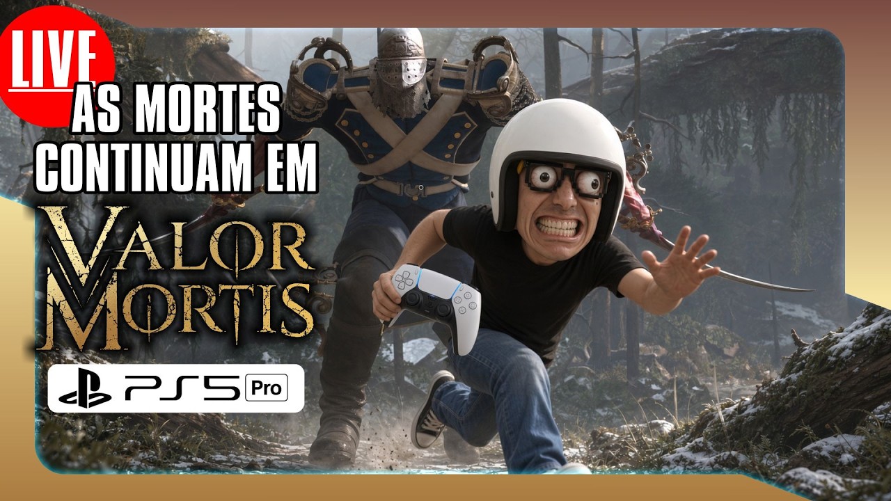 🎮🚨 AO VIVO - AS MORTES CONTINUAM EM VALOR MORTIS  no PS5 PRO #mortisvalor