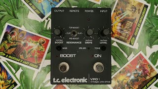 Video thumbnail for T.C. Electronic: VPD-1 Vintage Pre Drive - On Bass | Amateur Effects Reviews by Theo And His Pedals