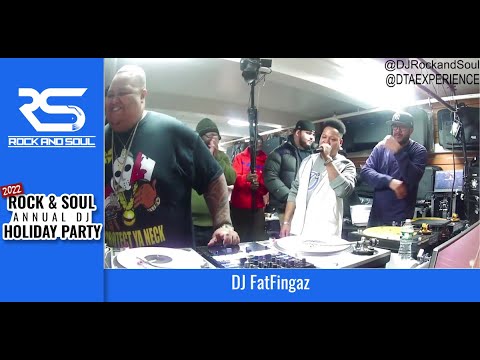 DJ FatFingaz - Rock and Soul Annual Holiday Party 2022