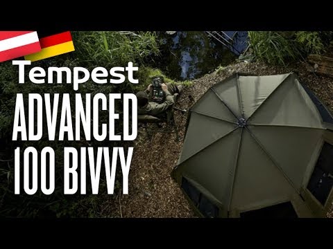 Trakker Products Tempest Advanced 100 Bivvy System and Accessories – DE/AT