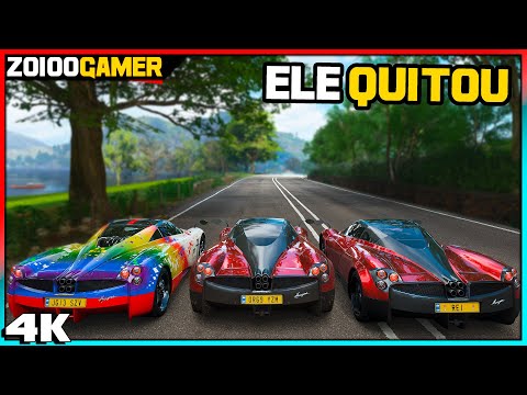 GOLIAS SEM FREIO COM DANO DE SIMULAÇÃO - FORZA HORIZON 4 GAMEPLAY 4K 60FPS