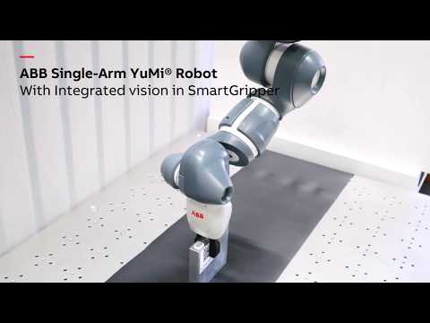 Integrated Vision in SmartGripper - single-arm YuMi IRB 14050