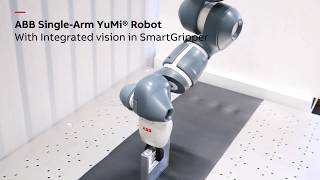 Integrated Vision in SmartGripper - single-arm YuMi IRB 14050