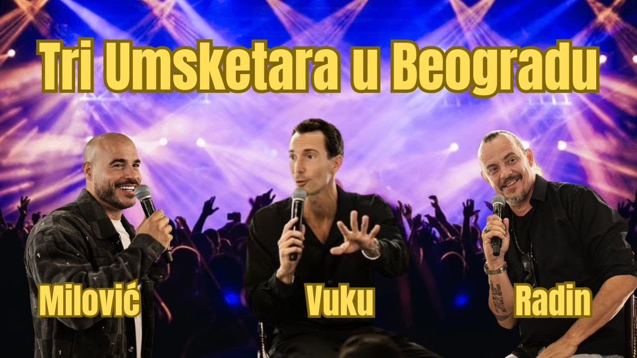 3 UMSKETARA finale turneje tri grada u Beogradu - Boris Vuku, Nemanja Milović i Nikola Radin