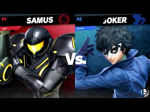 Asura Tournament -  Senko (Joker) vs Raph (Samus) - Loser round 1