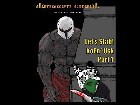 DCSS Dungeon Crawl Stone Soup | Beginner's Tutorial: Let's Stab! Part 1