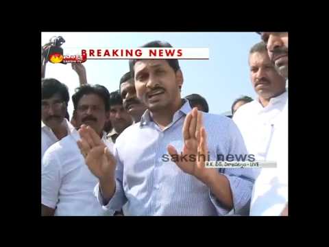 YS Jagan slams AP government over sea erosion in Vizag RK beach