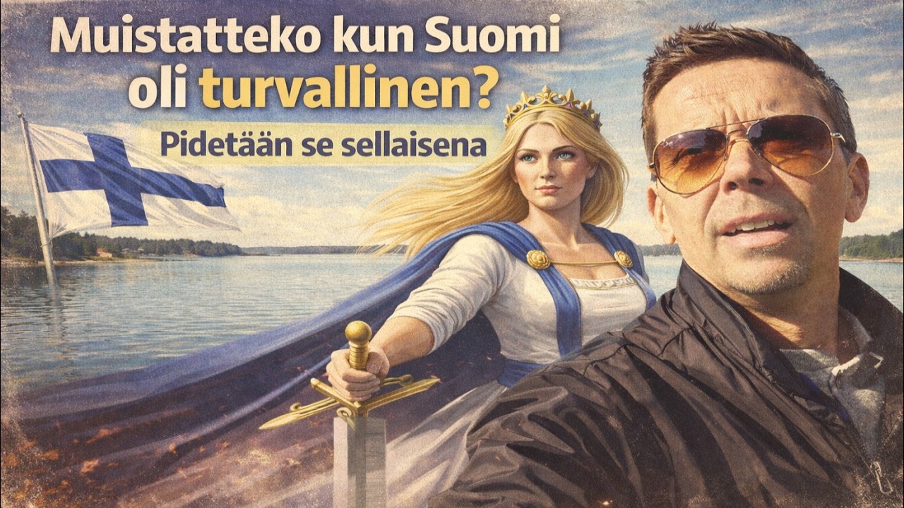 Muistatteko kun Suomi oli turvallinen? Pidetään se sellaisena