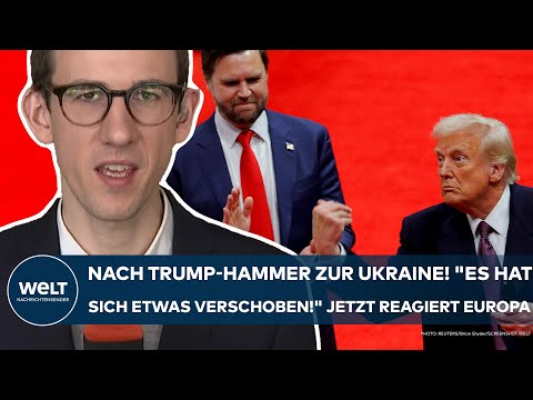MÜNCHEN: Nach Trump-Hammer zur Ukraine! "Es hat sich etwas verschoben!" Jetzt reagiert Europa