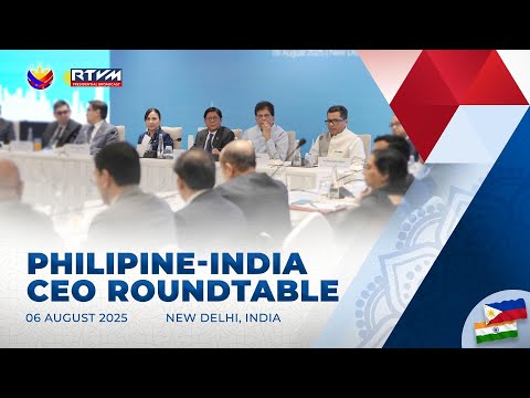 Philippines-India CEO Roundtable 8/06/2025