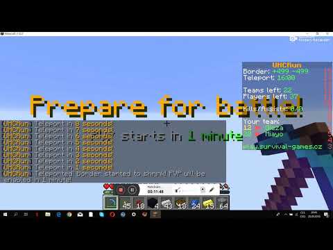 Noobs play UHC runs! #1