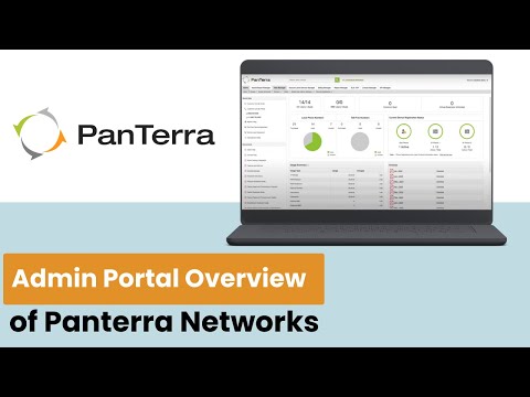 PanTerra Networks Admin Portal Overview