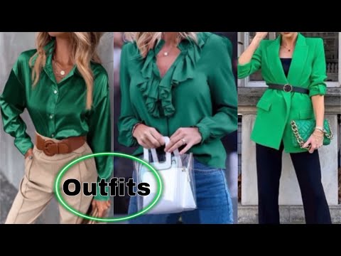 Moda 2023 AGREGA COLOR MUJER CÓMO VESTIR CON ROPA DE MODA OUTFITS Y LOOKS TENDENCIAS 2023 MODA