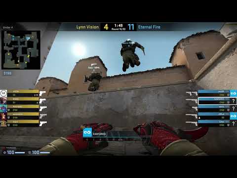 CS:GO POV Demo Eternal Fire XANTARES (26/14) vs Lynn Vision (de_dust2) @ Elisa Invitational Winter