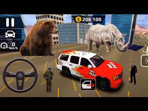 Smash Car Hit #3 US American Car Mega Car Racing Stunt 3D - Android Gameplay - Android Kids