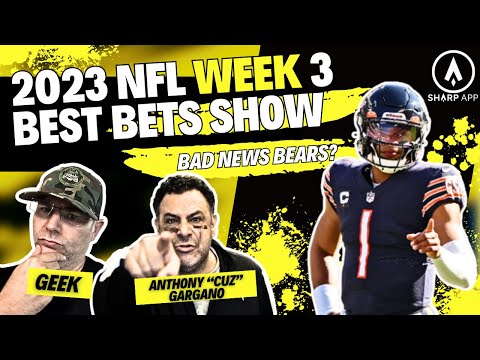 NFL Week 3 Best Bets Show - The Wiseguys Featuring Anthony "Cuz" Gargano