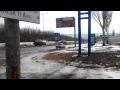 Колона російських бензовозів у Донецьку 