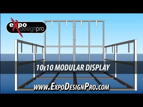 Do you need a 10 x 10 Display trade show booth exhibit? You have found the one.