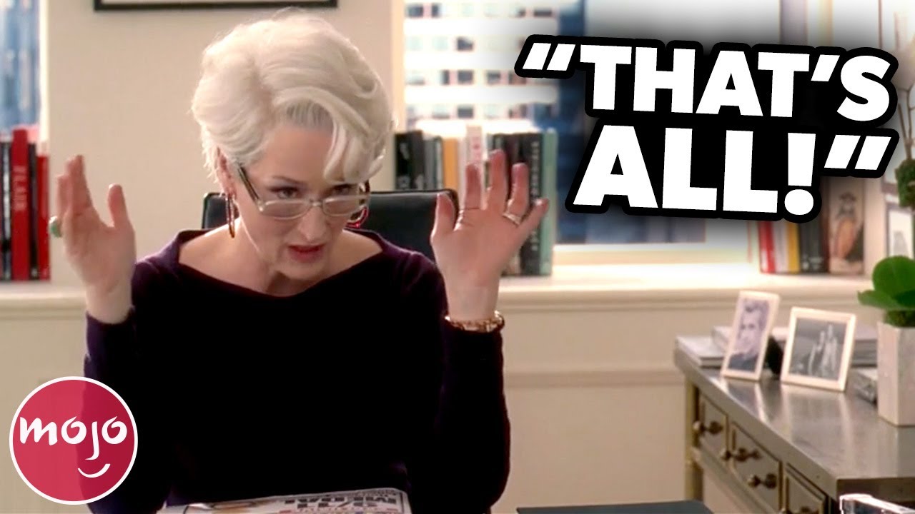 Top 10 Best Line Deliveries in The Devil Wears Prada