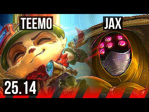 TEEMO vs JAX (TOP) | NA Challenger | 25.14