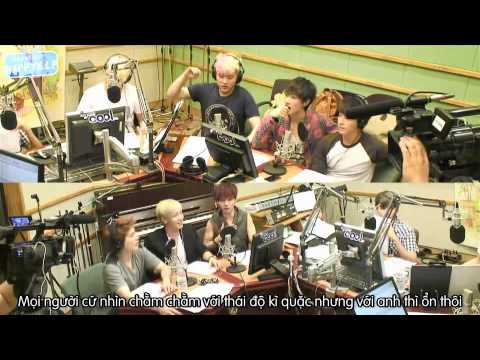 [Vietsub] 120720 Kiss The Radio with Super Junior [Part 5][HappyE.L.F]