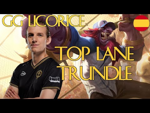 [ESP] GG Licorice | Trundle Top Lane S11 | ¿Sirve el trol también en top lane?. Master NA.