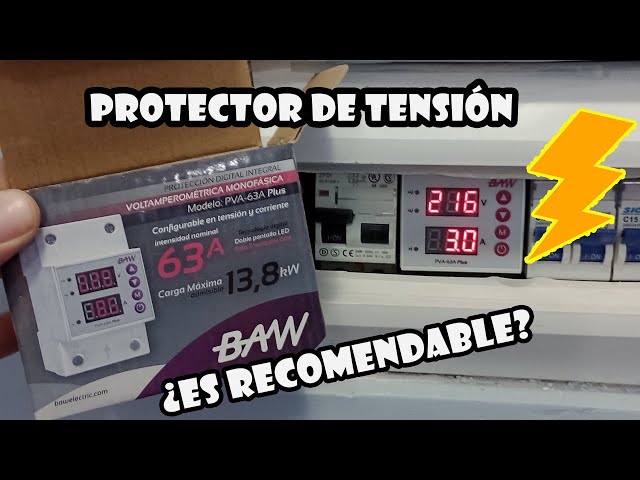 Vídeo relacionado con Sobretensión de la Casa, 230V 40A Recuperación de Recuperación Automática Sobronotación Información y Dispositivo de Subtensión Montaje de Riel DIN o con Indicador de Visualización de Voltaje Rail