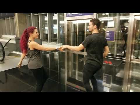 Philippe & Flore Berne // West Coast Swing Improv @ Montreal Westie Fest 2017