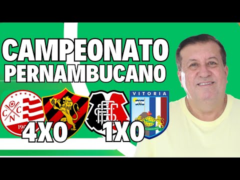 NÁUTICO 4X0 SPORT, SANTA CRUZ 1X0 VITÓRIA! UMA ANÁLISE DOS JOGOS! 