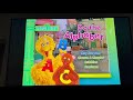 ABC Sesame Street DO THE ALPHABET DVD Menu Walkthrough