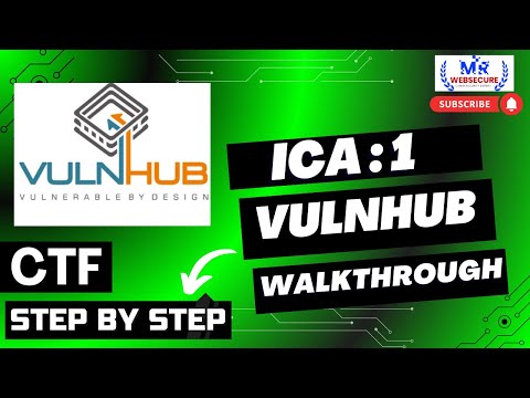 Vulnhub ICA 1 CTF (Capture The Flag) | Step By Step Video | ICA 1  Vulnhub Walkthrough