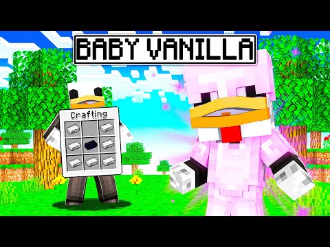 CREO UNA CORAZZA A MIO FIGLIO SU MINECRAFT - BABY VANILLA