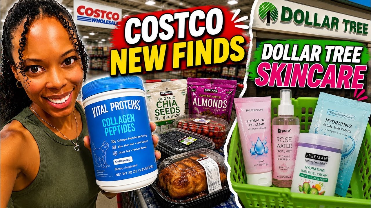 Costco NEW Finds + SALE Items This Week! 🛒 Vital Proteins Stock Up + Dollar Tree Skincare Finds