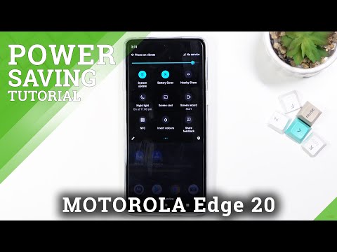 How to Turn On Power Saving Mode on MOTOROLA Edge 20 – Save Power