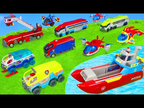 Paw Patrol Unboxing: Ultimate Rescue Fire Truck & Ryder's 