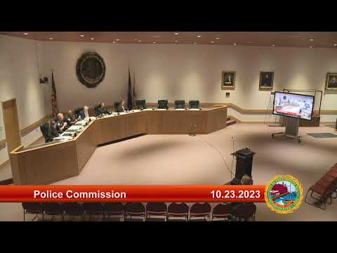 10.23.2023 Police Commission