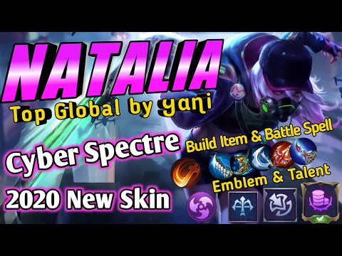 Natalia Cyber Spectre New Skin 2020 [ Top Global Natalia ] ყαɳi ~ Mobile Legends
