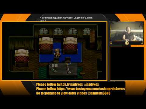 Now streaming Albert Odyssey: Legend of Eldean part 1 on sega saturn