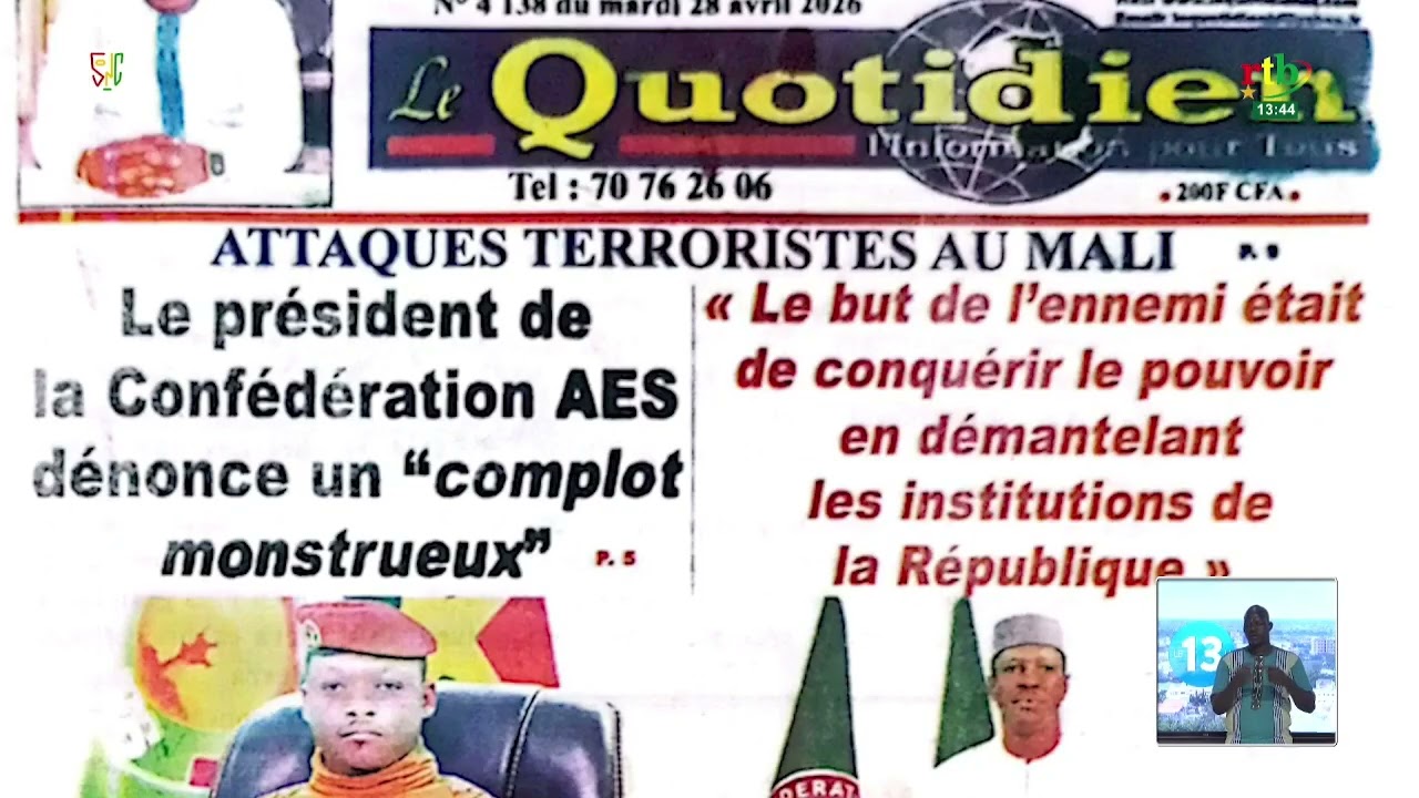 Revue de presse du 28 avril 2026