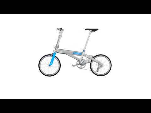 Crosshead folding bike animation