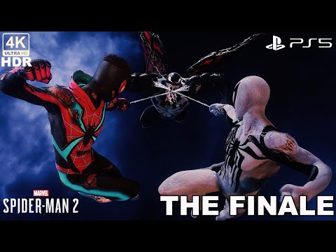 THE FINALE || MARVEL'S SPIDER-MAN 2 Walkthrough Gameplay - PART 22 - 4K HDR (FULL GAME)